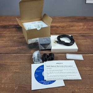 Swift Microscope Digital Camera SC1803-CK OS 18MP Black New USB 3.0 C-Mount